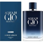 GIORGIO ARMANI ACQUA DI GIO PROFONDO 200ML PARFUM SPRAY BRAND NEW & SEALED