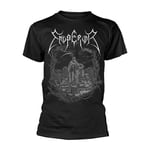 EMPEROR - LUCIFERIAN BLACK T-Shirt, Front & Back Print X-Large