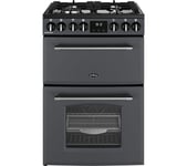 BELLING MRA FARMHOUSE 60DF ANT Dual Fuel Range Cooker - Anthracite & Chrome, Black,Silver/Grey