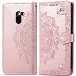 BIIULHCI Coque pour Xiaomi Mi Mix 2,Housse Cuir PU Portefeuille Flip Case Cover,Protection Etui pour Xiaomi Mi Mix 2,Carte Étui à Rabat Pochette