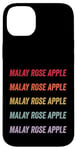 Coque pour iPhone 14 Plus Pomme rose malaise