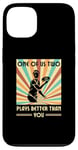 iPhone 13 One of us two plays better than you Frisbee Disc Golf Case