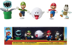 Super Mario - Boo - 6cm Figurine 5-Pack - Boxset Exclusive (400872)