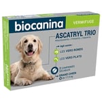 BIOCANINA VERMIFUGE ASCATRYL TRIO GRAND CHIEN L/XL BOITE DE 2 COMPRIMÉS