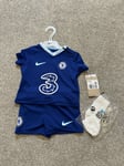 Chelsea Infant's Football Kit (Size 6-9M) Nike Home Baby Kit - New BNWT 22/23