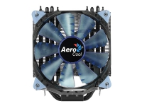 AeroCool Verkho 4 Dark - Processorkylare - (för: LGA775, AM2, AM2+, AM3, AM3+, LGA2011, FM1, FM2, AM4, LGA2066, LGA1200, LGA1700, AM5, LGA115x Socket) - aluminiumfenor - 120 mm