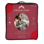 Dreamland IntelliHeat Zebra Heated Throw Black/White