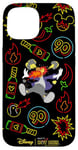 Coque pour iPhone 15 Disney Hot Ones Donald Duck 90th Anniversary Fiery Pattern