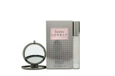 SARAH JESSICA PARKER BORN LOVELY GIFT SET 10ML EDP ROLLERBALL + MIRROR - WOMEN'S