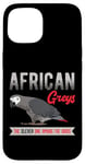 iPhone 15 African Greys The Clever One Among The Birds Parrot Bird Case