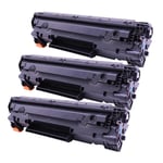 Kompatibel HP 44A BK combo pack 3 stk Toner (3000 sidor)