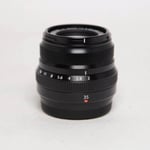 Fujifilm Used XF 35mm f2 R WR Standard Prime Lens Black