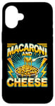 Coque pour iPhone 16 Plus Macaroni and Cheese Heavy Metal World Tour Hardcore Music