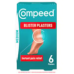 Compeed Medium Size Blister Plasters, Pack of 6