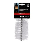 RUECAB - Brosse de ramonage Ø80mm pour poêle à granulés/pellets, hérisson nylon Ø80mm, Filetage femelle M12 x 1,75mm, longueur : 200mm Ecouvillon 80mm cheminée, 647271