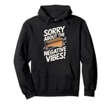 Negative Vibes Music Marimbist Musician Vibraphonist Marimba Pullover Hoodie