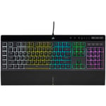 Corsair Gaming K55 RGB PRO - tastatur - Tysk - svart