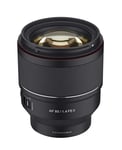 Objectif hybride Samyang AF 85mm f/1.4 II noir pour Sony FE