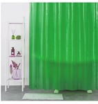 LshyMn YLYZMN2 Doublure de Rideau de Douche Transparente Vert 180 x 180 cm, Doublure de Rideau de Douche en EVA Transparent 3D pour Cabine de Douche avec Crochets