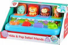 Playgo Infant&Toddler Edukacinis Žaislas Hide & Pop Safari Friends, 2463