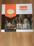 BRAND NEW BOXED 13" Summer BBQ Oven Pizza Stone Tray Disc with Rack - Berndes