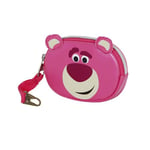 Disney Toy Story Lotso Huggin Bear-Pill Coin Purse, Pink, 12 x 8.5 cm