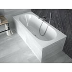 Azura Home Design - Baignoire vital slim 150/160/170/180 cm - Dimensions: 170cm