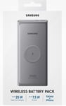 Samsung 25W Grey Dual USB C Wireless Battery Pack 10000 mAh - EB-U3300XJEGEU