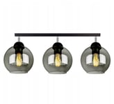 FKL DESIGN Home Deco Plafonnier Lampe suspendue Lampe murale Lampe de table Lampe suspendue Boule noir gris blanc Lampe de la série N100 différentes versions (BG3)