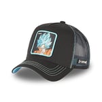 Capslab Goku Dragon Ball Z Black Trucker Cap