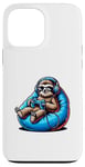 iPhone 13 Pro Max Sloth Gamer with Headphones and Controller Case