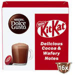 NESCAFÉ Dolce Gusto | KitKat | Hot Chocolate | 16 capsules | 3 Packs | 48 Cups