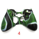 4-1 kpl Silicon Games Controllers Cover Langaton ohjain XBOX 360 silikonikumista suojaavalle iholle Shell Case 360 ​​ohjaimelle