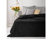 Euro Curtains Blanket D91 Amber 180X220 Cm Black