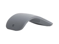 Microsoft Surface Arc Mouse - Mus - Optisk - 2 Knapper - Trådløs - Bluetooth 4.1 - Lysegrå - For Surface Laptop