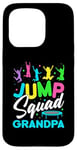 iPhone 15 Pro Jump Squad Grandpa Trampoline Bounce Birthday Trampolining Case