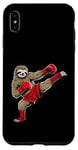 iPhone XS Max Sloth Playing Kickboxing Kickbox Kickboxer Case