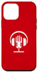 Coque pour iPhone 12 mini Microphone et casque pour homme, femme, enfant