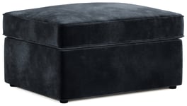 Jay-Be Velvet Footstool Chair Bed - Charcoal