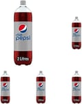 Pepsi Diet Cola, 2L (Pack of 5)