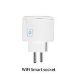 Fuers W210 DIY système d'alarme intelligent Tuya WIFI alarme anti-cambriolage maison intelligente GSM système d'alarme écran couleur LCD capteur de mouvement de sécurité - Type Smart Socket(EU)