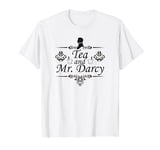 Funny Jane Austen Quote Literary Book Club Tea & Mr. Darcy T-Shirt