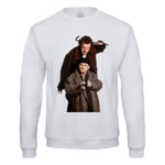 Sweat Shirt Homme Maman J'ai Rate L'avion Harry & Marv Voleur Comedie Cinema