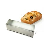 Gobel 120010 Moule à Pâté ou Cake Ouvrant Fer Blanc 22*8 cm