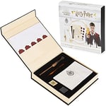 Harry Potter Coffret Papier À Lettre Poudlard, Ensemble Papeterie Complet Avec Stylo Calligraphie, Bloc Note, Enveloppes, Stickers Sceau, Tampon Enfant Et Stylo Magique Encre Invisible