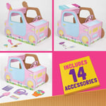 Wowwee Pop2Play Car Indoor Toddler/ Baby Car Pink with Accessories