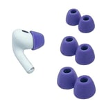 Comply TrueGrip Bouchons d'oreille pour Airpods Pro Gen 1 et 2 Violet Taille M