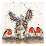 Bothy Threads The Home of Happy Stitching Christmas Donkey Counted Cross Stitch Kit 26x26cm XHD39 Multicoloured