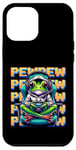 iPhone 12 Pro Max Cute Gaming Frog Pew Video Game Graphic Men Boys Kids Women Case