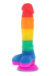 Faux pénis vaginal anal réaliste avec ventouse gode en silicone souple